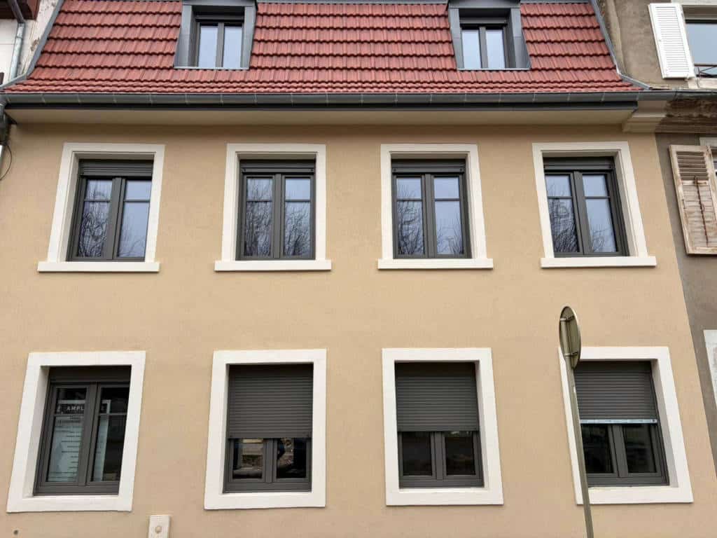 Fenêtres immeuble à Thann