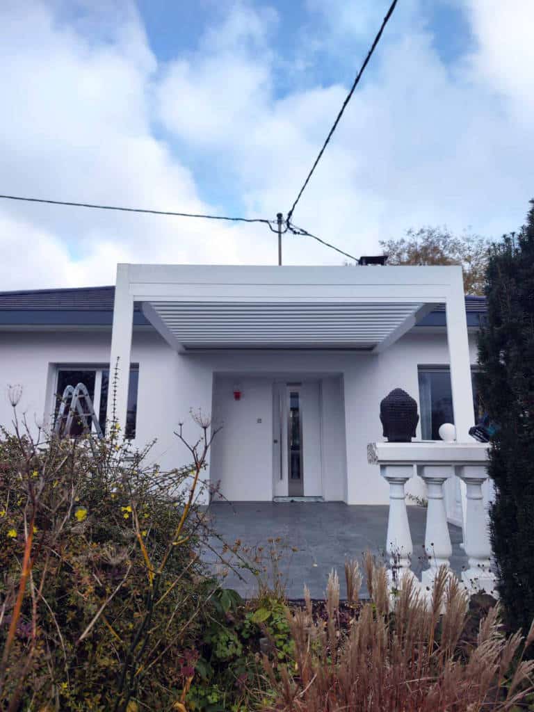 Pergolas avec rideau à Illzach