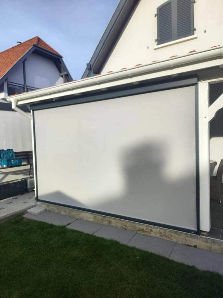 Rideau de pergolas dans le Haut-Rhin